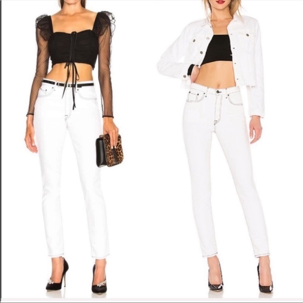 GRLFRND Karolina High Rise Skinny Jeans in Chromatic